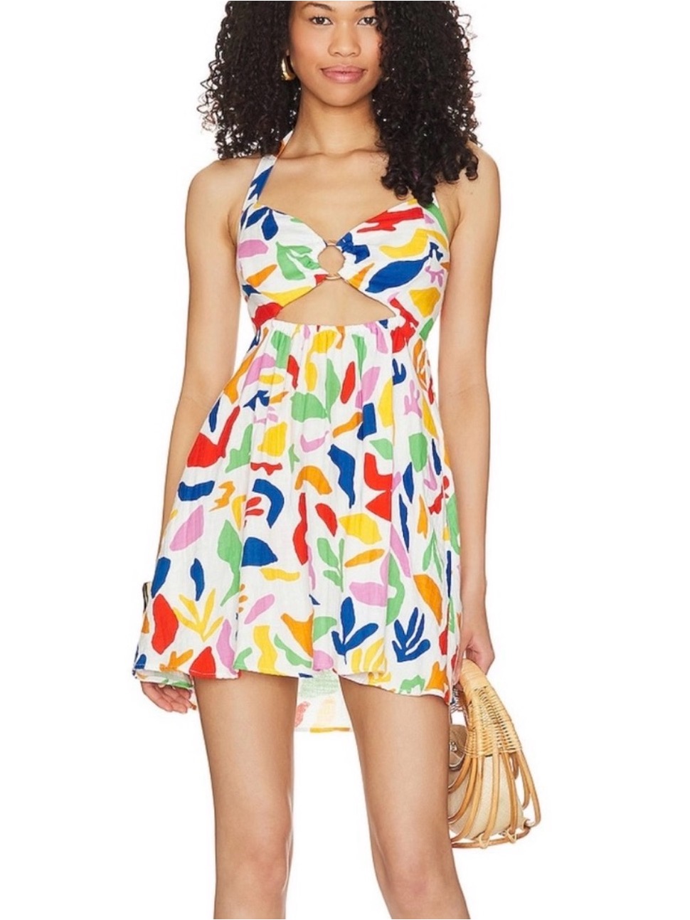 Show Me Your Mumu Primary Paradise Breezy Mini Dress